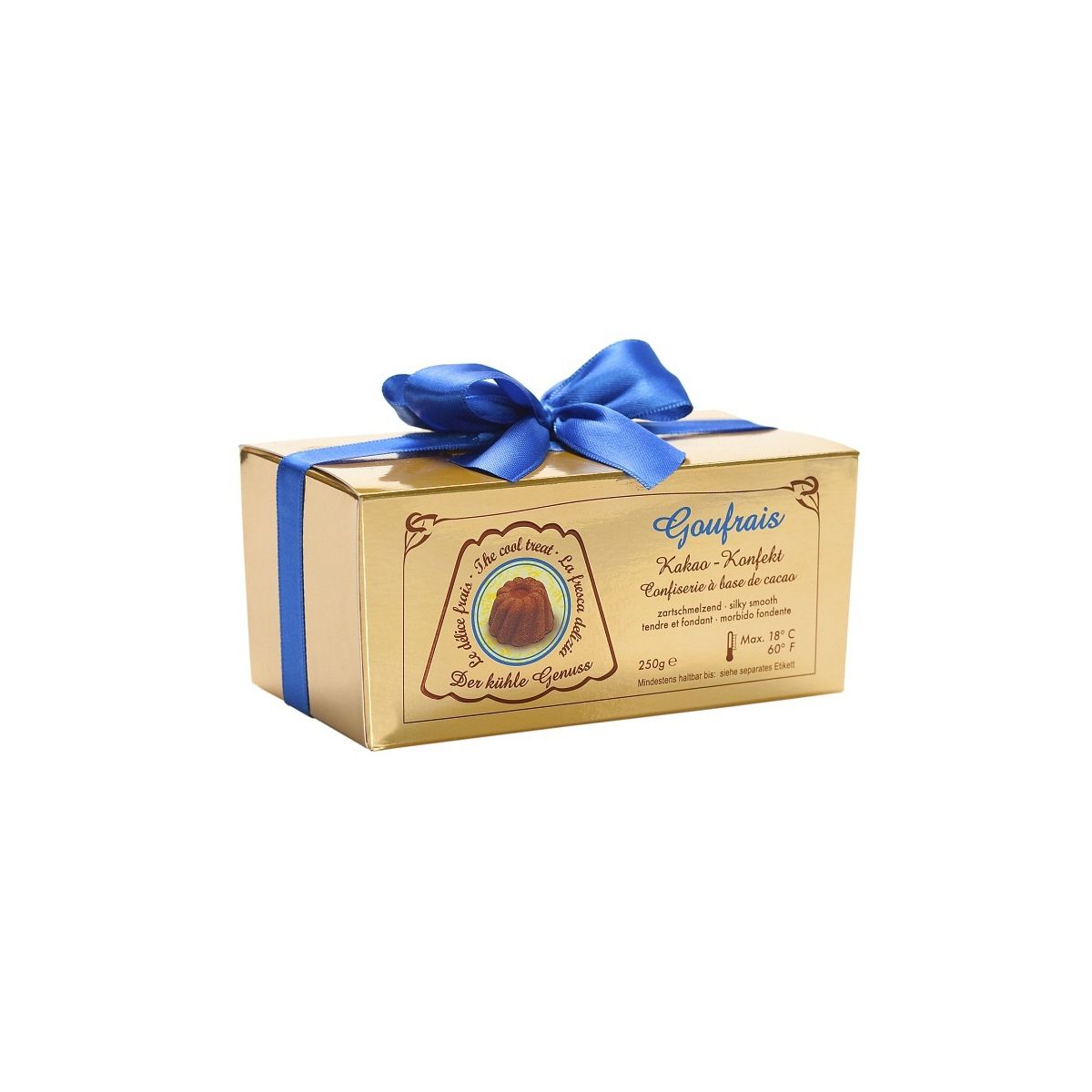 Goufrais Kakao Konfekt Schokolade in 250g Geschenkverpackung